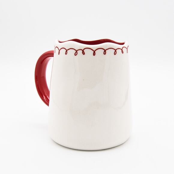 Rae Dunn Holiday Mug, Deck The Paws 16oz Ceramic Coffee Cup Gift for Dog Lovers - Picture 5 of 10
